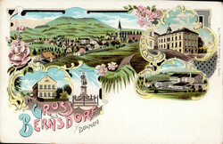 Bernsdorf Kaiser Josef II. Denkmal, Schule I-II