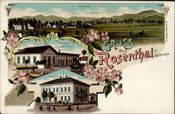 Rosenthal Braunau Gasthaus Reichel, Schule II (Eckknick)