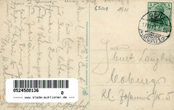 Scheubengrobsdorf (o-6500) Gasthaus zum goldenen Stern 1911 I  ...