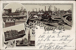 Witkowitz Bahnhof, Kirche 1901 I-IIAutomatically generated ...