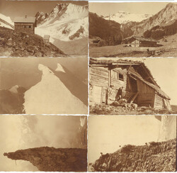 Fotographie GYGER, Emanuel Schweiz Alleinverlag Lot mit 6 Foto-AK  ...