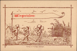 Vorläufer Erste Ansichtspostkarte der Welt Verlag H. Lange ...