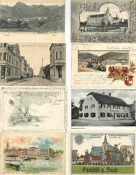 7910: Sammlungen und Posten Ansichtskarten Europa - Postkarten