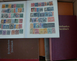 Alle Welt - uriger Sammlungs-Posten mit vielen alten Steckbüchern im ...