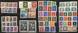 Kroatien - Sammlung 1941-1945 ungebraucht, wohl meist postfrisch ...
