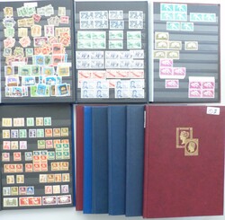 Schweiz umfangreiche Doubletten-Sammlung in 10 Alben ab Tellknabe in ...