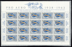 Schweiz Pro Aero Gedenkpostflüge im kpl. Bogen sauber postfrisch**  ...