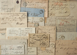 Vorphilatelie Lot mit ca. 15 Belegen in unterschiedlicher Erhaltung  ...