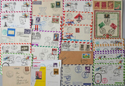 Ballonpost Lot mit Belegen ab 1937, meist Österreich, in guter ...