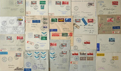 Schweiz Luftpost/Flugpost 21 Belege/Briefe vor 1950 in guter ...