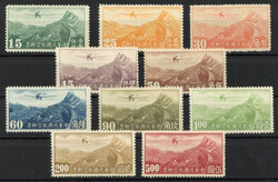 China Flugzeug über Chinesischer Mauer 1932 ungebraucht ohne ...