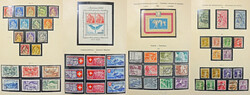 Schweiz Sammlung im Locher-Vordruck-Album, ab 1900 recht gut ...