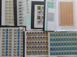 7000: Colecciones y partidas Alemania - Se-tenant prints