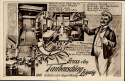 Leipzig (o-7000) Gasthaus Taubenschlag 1940 I-IIAutomatically ...