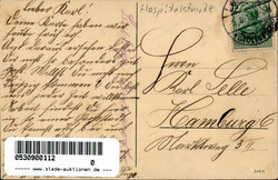 Leipzig (o-7000) Hospitalstrasse, Postamt 1913 I-IIAutomatically ...