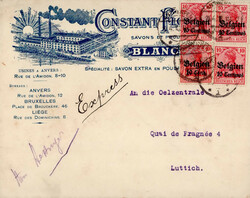 1810: Belgien - Postkarten