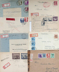 1370: Sowjetische Zone - Briefe Posten