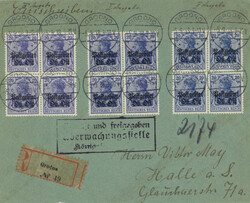 370: German Occupation World War I Postal Area Uppper East