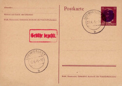 726: German Local Issues 1945 - Postal stationery