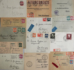 Danzig/Stempel Danzig - Lot mit 13 Belegen in unterschiedlicher ...