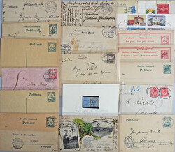 Kolonien Deutsch-Südwestafrika/thematischer Bezug - Lot mit 15 ...