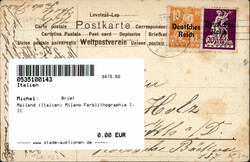 Mailand (Italien) Milano Farblithographie I-II  Automatically ...