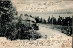 Vésenaz (Genf) Telephone Cafe Bovard Eisenbahn Kleinbahn I-II  ...