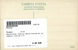 Mexiko-Stadt (Mexiko) Mexico Avenide de los Hombres Ilustres I-II  ...