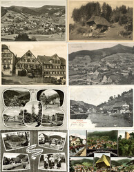 107600: Germany West, Zip Code W-75, 760-762 Offenburg - Picture postcards