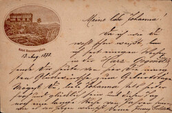 Vorläufer 1878 Thale Hotel Hexentanzplatz auf GSK PP6 F71/01 (Frech ...