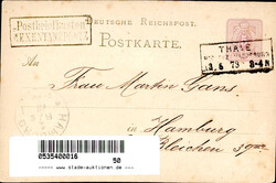 Vorläufer 1878 Thale Hotel Hexentanzplatz auf GSK PP6 F71/01 (Frech ...
