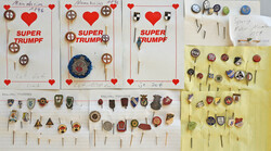 Sport Lot mit 68 Anstecknadeln verschiedener Clubs  Automatically ...