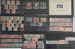 Danzig - Lot diverser Ausgaben auf Steckkarten, alle Erhaltungsstufen ...