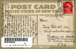 New York (Vereinigte Staaten) Statue of Liberty 1928 ...