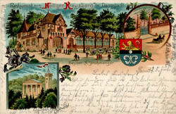 106100: Deutschland West, Plz Gebiet W-61, 610 Darmstadt - Postkarten