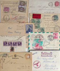 7131: Collections and Lots French Colonies America - Covers bulk lot