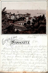112330: Germany East, Zip Code O-23, 233-236 Bergen - Picture postcards