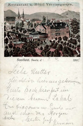 116800: Deutschland Ost, Plz Gebiet O-68, 680 Saalfeld - Postkarten