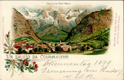 160050: Italy, Region Aosta Valley (Valle d' Aosta) - Picture postcards