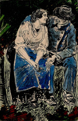 Handgemalt 1915 I-II  Automatically generated translation: Hand ...