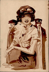 Handgemalt Hans Weiss I-II  Automatically generated translation: Hand ...