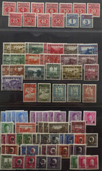 Jugoslawien (Ausgaben für Bosnien u. Herzegowina) Sammlung 1918/19 ...