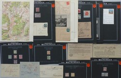 Meiningen (o-6100) kleine philatelische Heimat-Sammlung ab Vorphila, ...