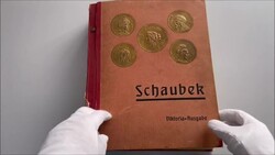 Alle Welt dickes Schaubek-Vordruckalbum (Schwarte) 1927 mit ...