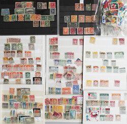 Kanada und Kolonien - kleine Sammlung ab Klassik auf Steckkarten u. ...