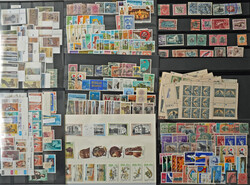 Afrika/meist Südafrika - kleine Sammlung auf 8 Steckkarten in ...