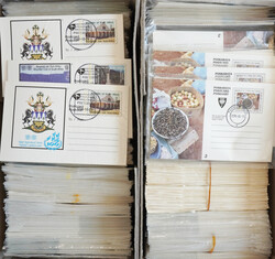 Südafrika Ganzsachen engros-Posten incl. Doubletten, meist getütet ...