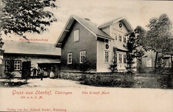 Oberhof (o-6055) Flaschenbierhandlung, Pension Villa Mund I