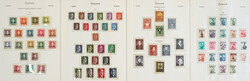 Österreich Sammlung mit Feldpost und Gebieten im Vordruckalbum, ab ...
