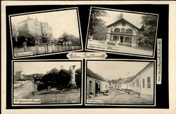 Böhmisch-Grillowitz Jägerhaus Pensionat Straße Kriegerdenkmal I-II